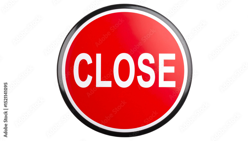 close button isolated on transparent background. close button isolated on transparent background.