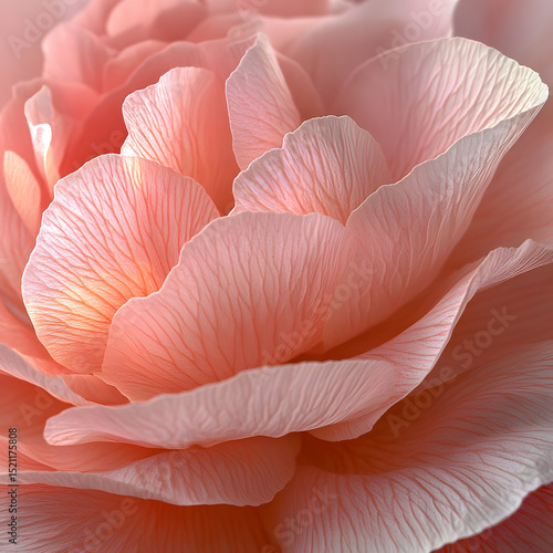 Wallpaper Mural Real Pressed a peony flower petals accessories. Torontodigital.ca