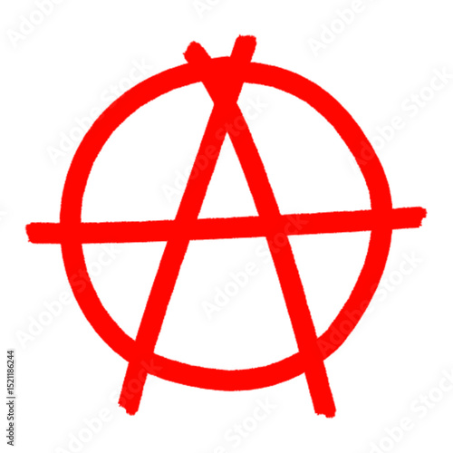 Anarchy symbol icon