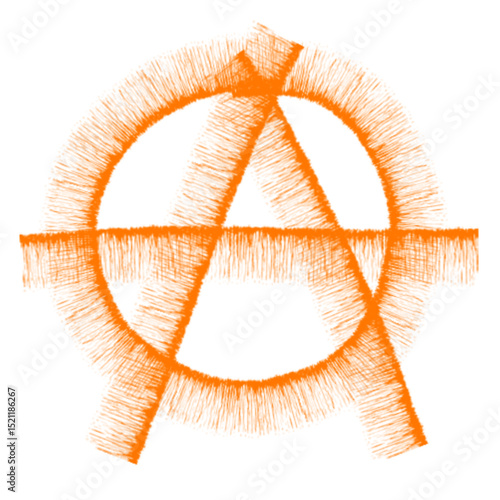 Anarchy symbol icon