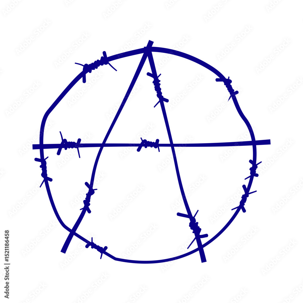 Anarchy symbol icon Anarchy symbol icon