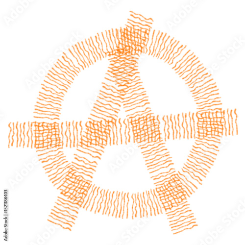 Anarchy symbol icon