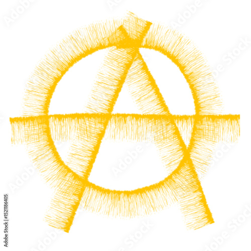 Anarchy symbol icon