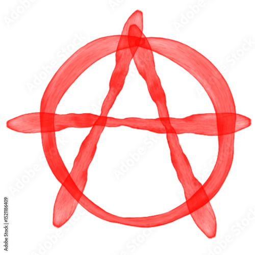 Anarchy symbol icon