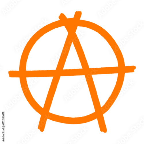 Anarchy symbol icon