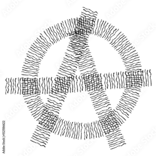 Anarchy symbol icon
