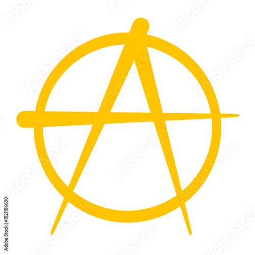 Anarchy symbol icon