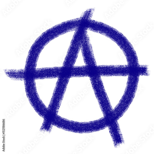 Anarchy symbol icon