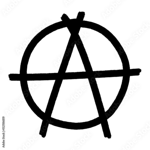 Anarchy symbol icon