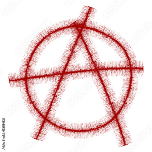 Anarchy symbol icon
