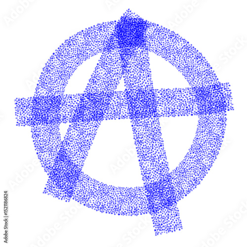 Anarchy symbol icon