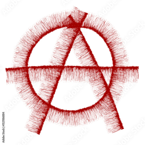 Anarchy symbol icon