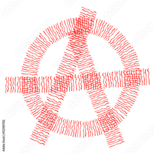Anarchy symbol icon