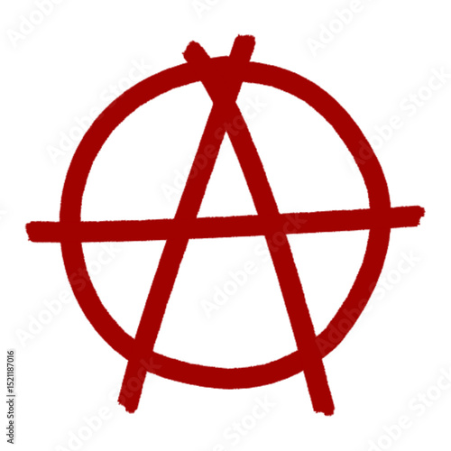 Anarchy symbol icon