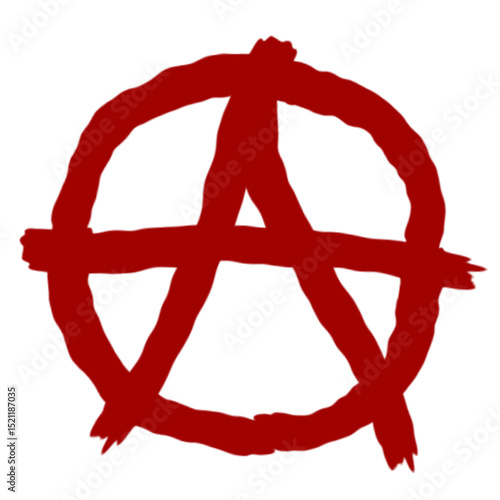Anarchy symbol icon