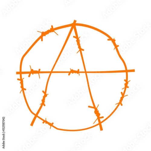 Anarchy symbol icon