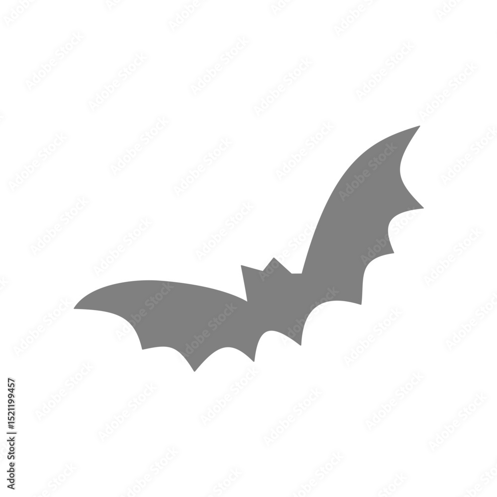 Bat silhouette icon Bat silhouette icon