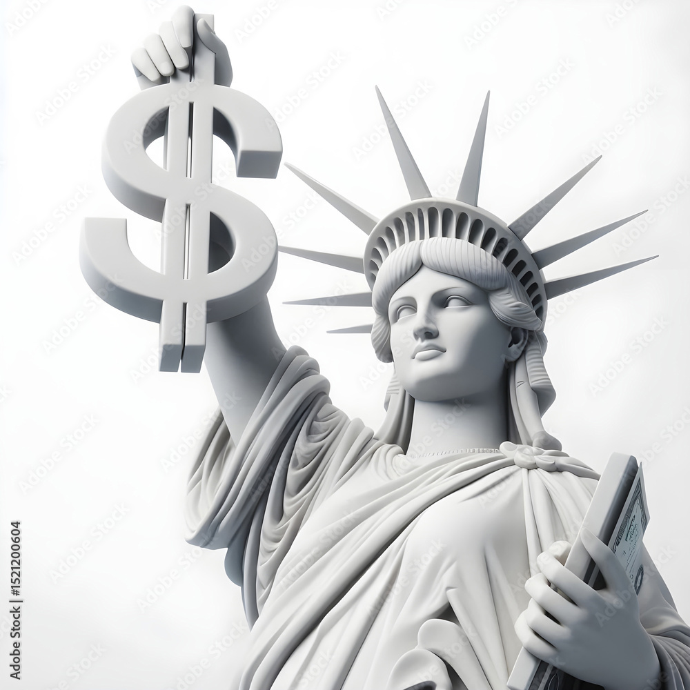 Obraz premium Dollar liberty