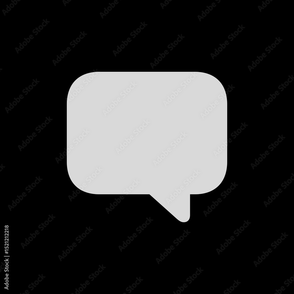 Filled Right Chat Bubble Filled Right Chat Bubble