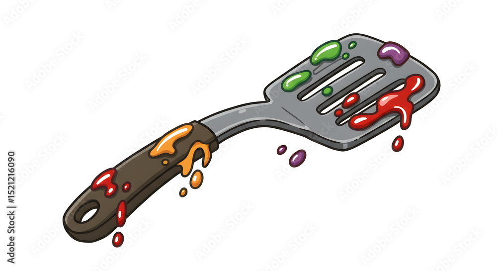 Fototapeta premium car keys isolated on white