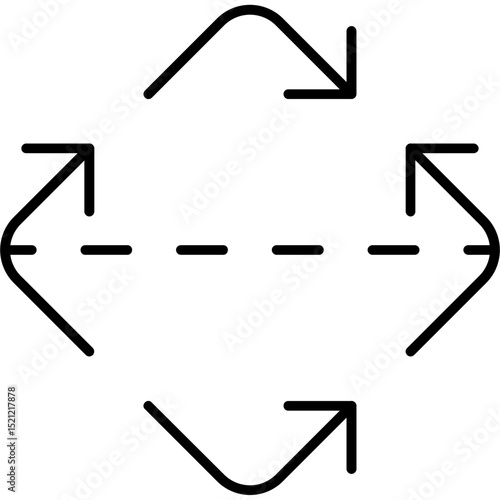 Recycled Asphalt Pavement Icon