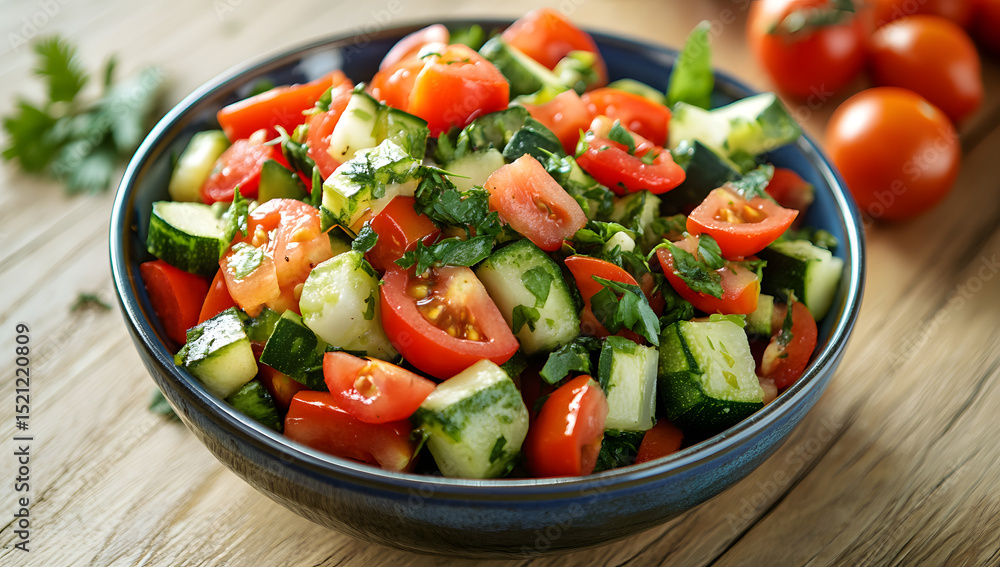Fresh organic summer vegetables in a bowl on rustic wooden background. Top view, space for text. Fresh organic summer vegetables in a bowl on rustic wooden background. Top view, space for text.