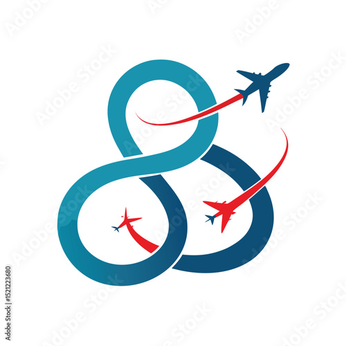 Jet Planes with Loops and Twists Illustration