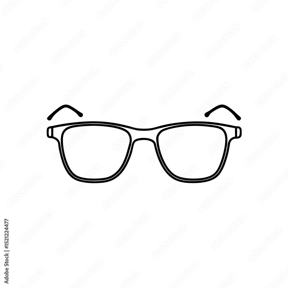 Fototapeta premium pair of sunglasses on white background 