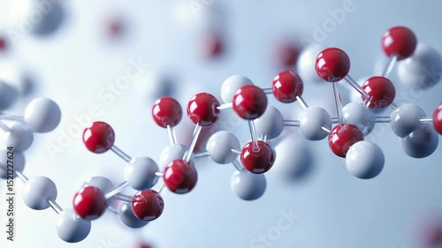 Abstract Molecular Structure in Motion
