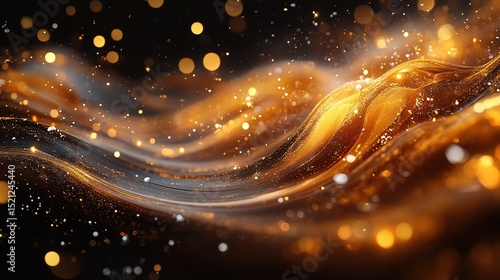 Swirls of Chocolate and Caramel Elegance