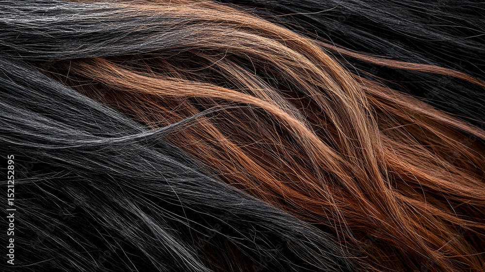 Naklejka premium Abstract Brown And Black Textured Design Background