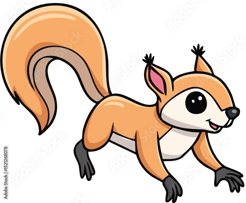 Bushy-Tailed Squirrel