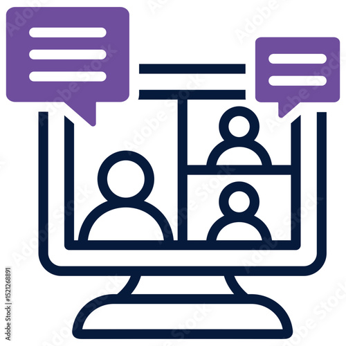 Video Conference Icon