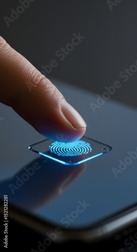 Mobile Device with Biometric Authentication
