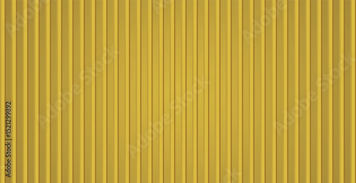 Black panoramic background cargo container yellow color - Vector illustration