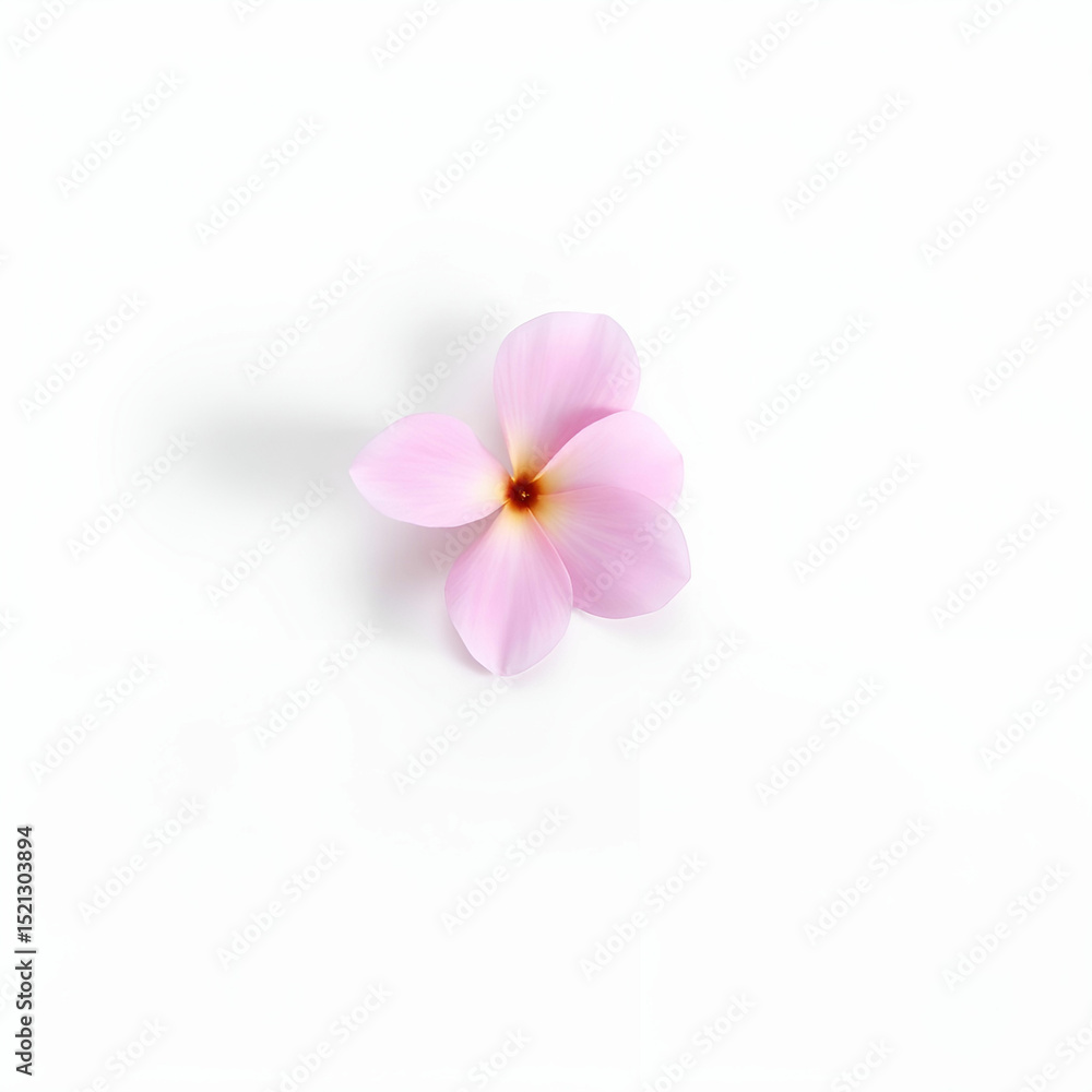 Obraz premium Pink flower dahlia on a white background isolated with clipping path. Closeup. for design. Dahlia.
