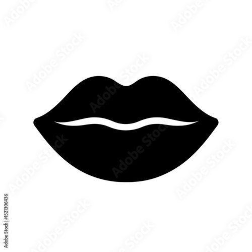 Lip mask icon