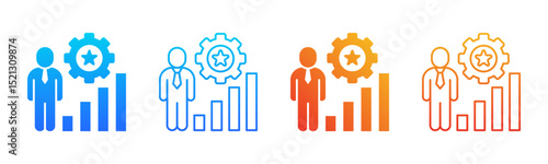 Expertise icon sheet multiple style collection