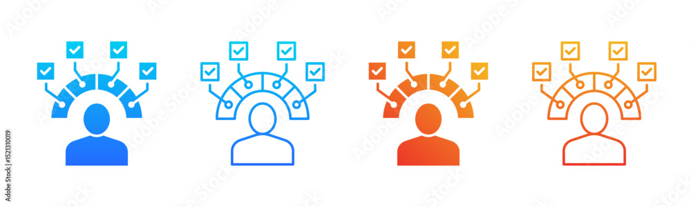 Proficiency icon sheet multiple style collection Proficiency icon sheet multiple style collection