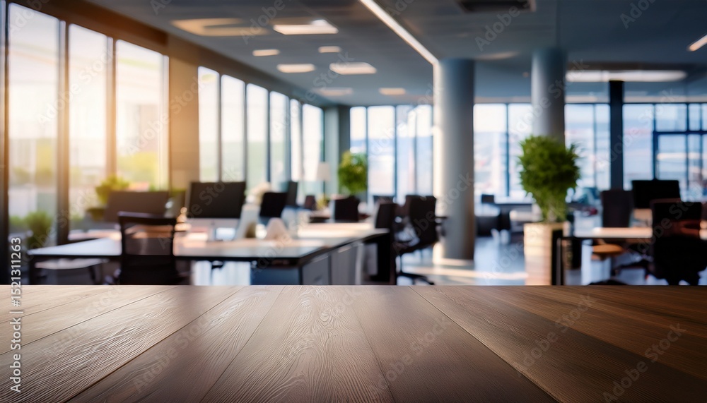 Fototapeta premium defocused modern office background