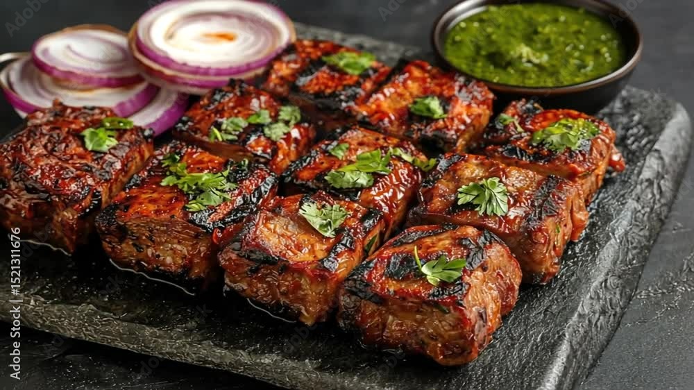 pathar ka gosht indian cuisine video