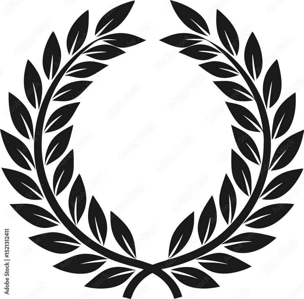 Obraz premium laurel wreath vector