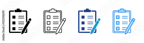 Criteria icon sheet multiple style collection