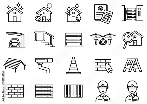 リフォームアイコン01　Renovation icons