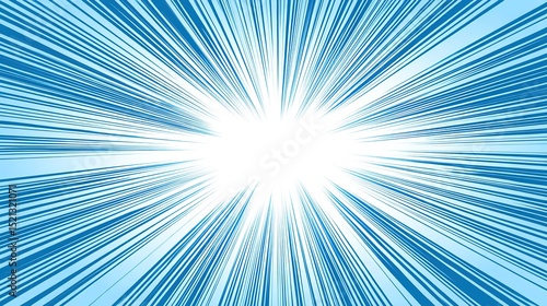Blue vector background, comic-style lighting and explosion effects, dynamic speed lines and tech-themed gradients. Banners, posters, or backgrounds for high-energy action and modern design elements.