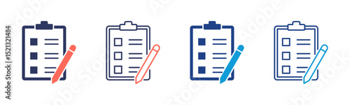 Criteria icon sheet multiple style collection