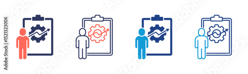 Self Development icon sheet multiple style collection