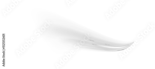 Blue neon swirl spins at light speed. Wind motion glides in curved vector path. Cold airflow effect fits seasonal banner design. Transparent swoosh marks fresh air burst. Twilight wind line suits icy 