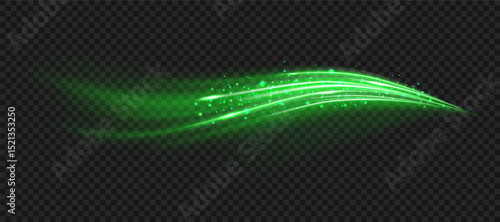 Blue neon swirl spins at light speed. Wind motion glides in curved vector path. Cold airflow effect fits seasonal banner design. Transparent swoosh marks fresh air burst. Twilight wind line suits icy 