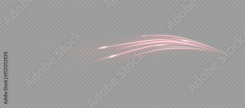 Red light twister with bright glow, spiral energy and curved motion particles. Use for fantasy flames, digital trails, dramatic effects or intense power-themed compositions.